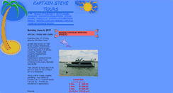 Desktop Screenshot of captainstevetours.com